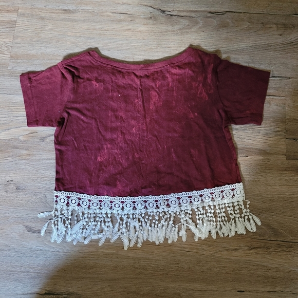 Handmade "Arctic Monkeys" crop top - Picture 2 of 2